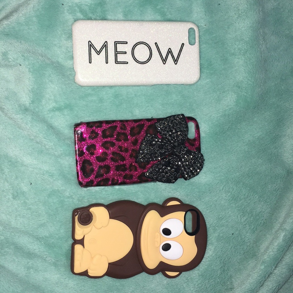 Ipod 5 cases $3 each or $7 for all